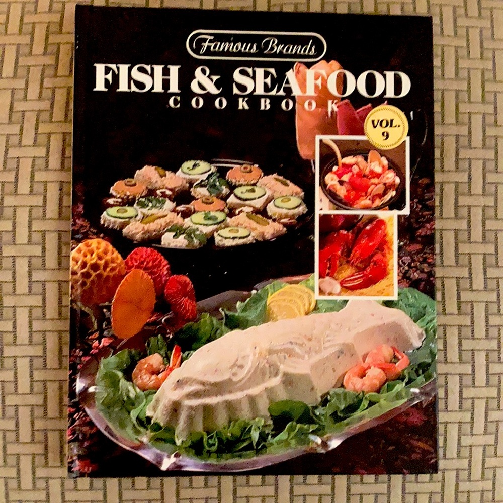 Famous Brands Fish & Seafood Cookbook. Vol. 9. Hardback book.